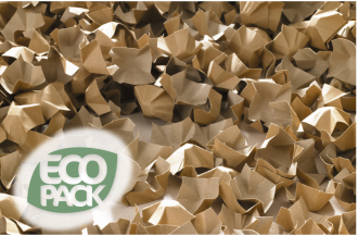120 Liter Paperfill braun