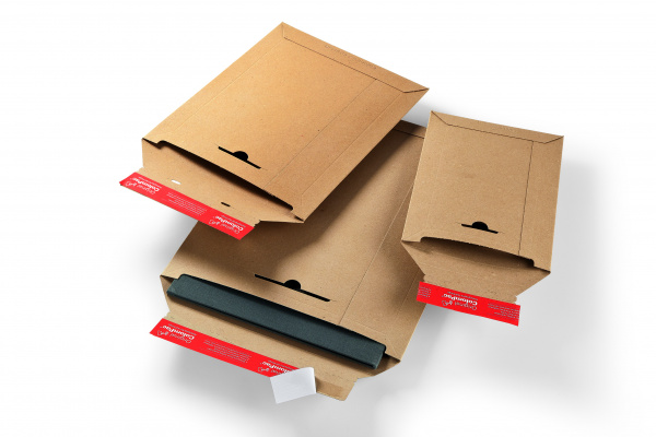 310x445x30 mm Vollpappversandtasche braun
