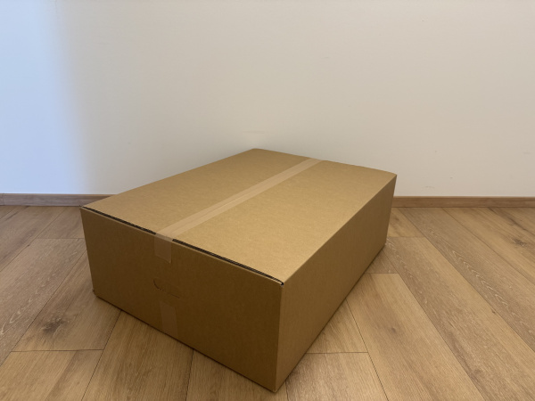 Faltkartton mit Handgriffanstanzung, Sonderposten