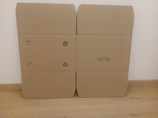 385x385x260 mm, Faltkarton Sonderposten